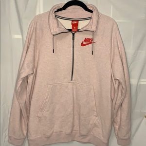 Nike quarter zip fleece pullover